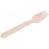 Vidlička MagicHome Woodline ECO Gastro, drevená, príborová, 160 mm, bal. 100 ks, 100% Natural
