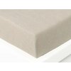 XPOSE® Froté plachta Exclusive - biela káva 180x200 cm, Froté XPOSE® Froté plachta Exclusive - biela káva 180x200 cm, Froté
