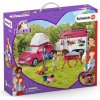 Schleich 42535 Dobrodružné auto s přívěsem a koněm Schleich 42535 Dobrodružné auto s přívěsem a koněm