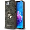 Guess PU 4G Metal Logo pre iPhone 16e Brown