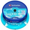 Verbatim VERBATIM CD-R AZO 700MB, 52x, spindle 25 ks Verbatim VERBATIM CD-R AZO 700MB, 52x, spindle 25 ks