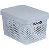 CURVER Úložný box s víkem Infinity 17 l sivá CURVER Úložný box s víkem Infinity 17 l sivá