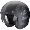 Helma SCORPION BELFAST EVO SPADE matná černo/stříbrná - M - Novinky Helma SCORPION BELFAST EVO SPADE matná černo/stříbrná - M - Novinky