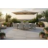 Chomik Záhradná súprava stola a 8 stoličiek Firro, sivá