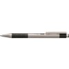 Guľôčkové pero, 0,24 mm, stláčací mechanizmus, nehrdzavejúca oceľ, čierna farba tela, ZEBRA Guľôčkové pero, 0,24 mm, stláčací mechanizmus, nehrdzavejúca oceľ, čierna farba tela, ZEBRA