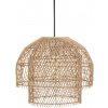 Textilomanie Závesná ratanová lampa KERY Textilomanie Závesná ratanová lampa KERY