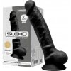Silikónové dildo Model 1 18 cm čierne Silexd Silikónové dildo Model 1 18 cm čierne Silexd