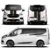 Nálepky na masku, boky a klapku + krídla FORD TRANSIT CUSTOM Custom 02 Nálepky na masku, boky a klapku + krídla FORD TRANSIT CUSTOM Custom 02