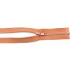 Deliteľný kostený zips - dĺžka (30 - 95 cm) - rôzne farby 80 cm Škoricová bez ozdoby Deliteľný kostený zips - dĺžka (30 - 95 cm) - rôzne farby 80 cm Škoricová bez ozdoby