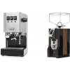 Gaggia Classic E24 BC, stainless steel + Eureka Mignon Specialita, WD black, walnut Gaggia Classic E24 BC, stainless steel + Eureka Mignon Specialita, WD black, walnut