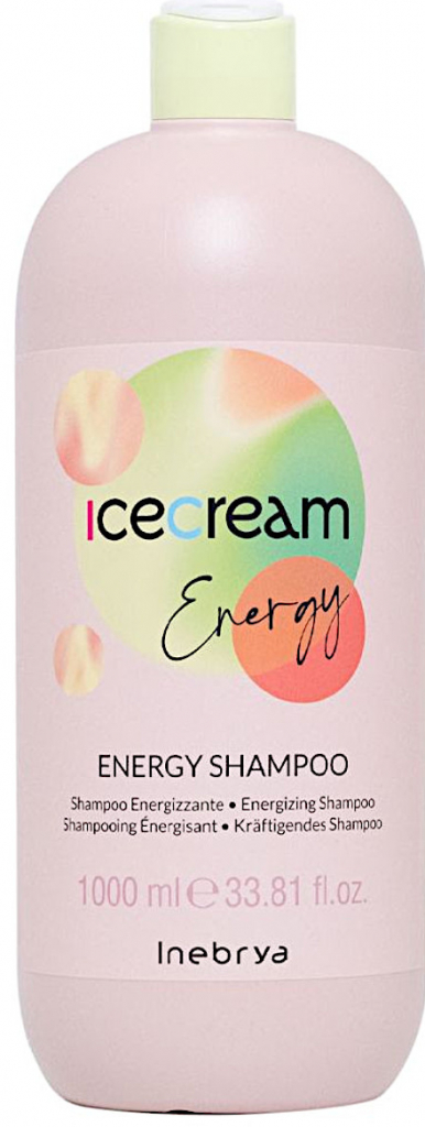 Inebrya Ice Cream Energy Shampoo 1000 ml