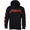 mikina s kapucňou ROCK OFF Metallica Flower Skull Čierna M mikina s kapucňou ROCK OFF Metallica Flower Skull Čierna M