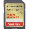 SanDisk Extreme PLUS 256 GB SDXC Memory Card 190 MB/s, UHS-I, Class 10, U3, V30 SanDisk Extreme PLUS 256 GB SDXC Memory Card 190 MB/s, UHS-I, Class 10, U3, V30