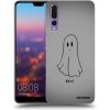 Picasee silikónový čierny obal pre Huawei P20 Pro - Ghost Picasee silikónový čierny obal pre Huawei P20 Pro - Ghost
