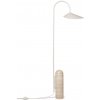 Stojacia lampa ARUM 136 cm, kašmírová, travertín / hliník, ferm LIVING Stojacia lampa ARUM 136 cm, kašmírová, travertín / hliník, ferm LIVING