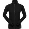 Alpine Pro QUERTA 2 dámska čierna rýchloschnúca mikina - M Alpine Pro QUERTA 2 dámska čierna rýchloschnúca mikina - M