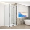 Gelco TRINITY BLACK obdĺžniková sprchová zástena 1000x800mm, matné sklo, pravé GT5680-10MR-B Gelco TRINITY BLACK obdĺžniková sprchová zástena 1000x800mm, matné sklo, pravé GT5680-10MR-B