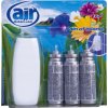 Air Menline Rain of Island Happy osvěžovač vzduchu komplet sprej + náplně 3 x 15 ml
