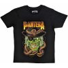 Pantera tričko Snake & Skull čierne
