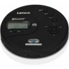 LENCO CD-300 čierna / Prenosný CD prehrávač / MP3 / 3.5mm / BT 4.2 (CD-300SCHWARZ)