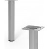Walteco Nábytková noha okrúhla, priemer 30mm, výška 200mm, sivá Množstvo: 1 ks , 50279 Walteco Nábytková noha okrúhla, priemer 30mm, výška 200mm, sivá Množstvo: 1 ks , 50279
