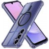 Techsuit - Shockproof Clear Silicone MagSafe kryt na Samsung Galaxy A15 4G / A15 5G - dymovo čierny Techsuit - Shockproof Clear Silicone MagSafe kryt na Samsung Galaxy A15 4G / A15 5G - dymovo čierny