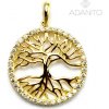 ADANITO BRP0566G - Zlatý prívesok strom života so zirkónmi 1.74 g ADANITO BRP0566G - Zlatý prívesok strom života so zirkónmi 1.74 g
