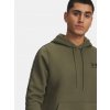 Under Armour Pánska mikina UA Icon Fleece HD Taping Zelená SMT Under Armour Pánska mikina UA Icon Fleece HD Taping Zelená SMT