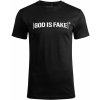 tričko HOLY BLVK GOD IS FAKE Čierna tričko HOLY BLVK GOD IS FAKE Čierna