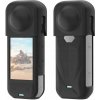 Puluz Krytka objektivu + ochranný silikonový kryt pro Insta360 X5 / X 5 / Pu757b Puluz Krytka objektivu + ochranný silikonový kryt pro Insta360 X5 / X 5 / Pu757b