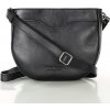 Mazzini Marco Čierna luxusná kožená kabelka