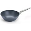 Wok DIAMOND LITE PRO 26 cm, rukoväť z nerezovej ocele, titán, WOLL Wok DIAMOND LITE PRO 26 cm, rukoväť z nerezovej ocele, titán, WOLL