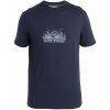 Icebreaker pánske tričko Men merino 150 Tech Lite III SS Tee IB Grown Naturally tmavo modrá