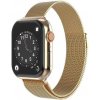 Remienok Swissten pre Apple Watch milánsky ťah 42–44/45–49 mm zlatý Remienok Swissten pre Apple Watch milánsky ťah 42–44/45–49 mm zlatý