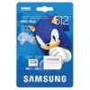 Samsung PRO Plus microSDXC Sonic the Hedgehog 512 GB MB-MD512SA/LC1 Samsung PRO Plus microSDXC Sonic the Hedgehog 512 GB MB-MD512SA/LC1
