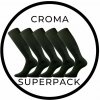 SUPERPACK - CROMA kompresný antibakteriálne podkolienky VoXX - 5 párů čierna 35-38 SUPERPACK - CROMA kompresný antibakteriálne podkolienky VoXX - 5 párů čierna 35-38