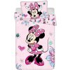 Jerry Fabrics obliečky Minnie Flowers 02 baby 100 x 135 , 40 x 60 cm Jerry Fabrics obliečky Minnie Flowers 02 baby 100 x 135 , 40 x 60 cm