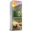 Foto nálepka na chladničku Morské oko Tatry 60x180 cm Foto nálepka na chladničku Morské oko Tatry 60x180 cm