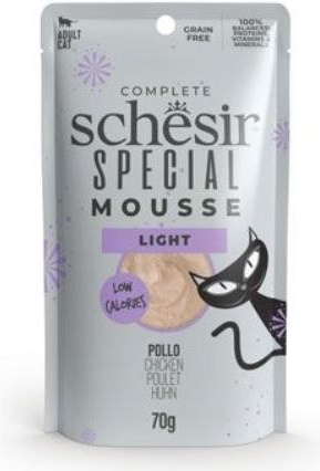 Schesir Cat Special Mousse Light kuře 70 g