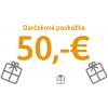 Darčeková poukážka v hodnote 50,00 €, DP50, DP50 Darčeková poukážka v hodnote 50,00 €, DP50, DP50