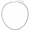 Evolution Group Korálkový náhrdelník so šedým spinelom 42012.3 Grey spinel