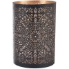INDECOR Mandala Svietnik 13 x 13 x 22 cm, kov, čierny/zlatý INDECOR X14025 INDECOR Mandala Svietnik 13 x 13 x 22 cm, kov, čierny/zlatý INDECOR X14025