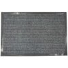 Kinekus Rohož 50x80cm guma + textil, šedá, pruhovaná, s gumenným okrajom Kinekus Rohož 50x80cm guma + textil, šedá, pruhovaná, s gumenným okrajom