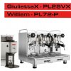 Lelit GiuliettaX PL2SVX + William PL72-P Lelit GiuliettaX PL2SVX + William PL72-P