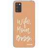 Picasee silikónový prehľadný obal pre Samsung Galaxy A03s A037G - Boss Mama Picasee silikónový prehľadný obal pre Samsung Galaxy A03s A037G - Boss Mama