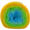 YarnArt Rosegarden 250g/1000m č.310 Žltá, zelená, modrá YarnArt Rosegarden 250g/1000m č.310 Žltá, zelená, modrá
