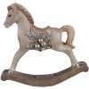 Clayre & Eef Dekorácia béžový hojdací koník - 17*5*16 cm - Clayre & Eef Clayre & Eef Dekorácia béžový hojdací koník - 17*5*16 cm - Clayre & Eef