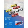 Auto závodné kovové na spätné natiahnutie 10,5 cm (W057660) Auto závodné kovové na spätné natiahnutie 10,5 cm (W057660)