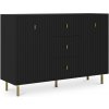 Wilsondo Široká komoda GROVIA - čierna Wilsondo Široká komoda GROVIA - čierna