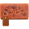 PAOLO PERUZZI Dámska kožená peňaženka + kľúčenka Vintage ZUP-104-OR | oranžová ZUP-104-OR PAOLO PERUZZI Dámska kožená peňaženka + kľúčenka Vintage ZUP-104-OR | oranžová ZUP-104-OR